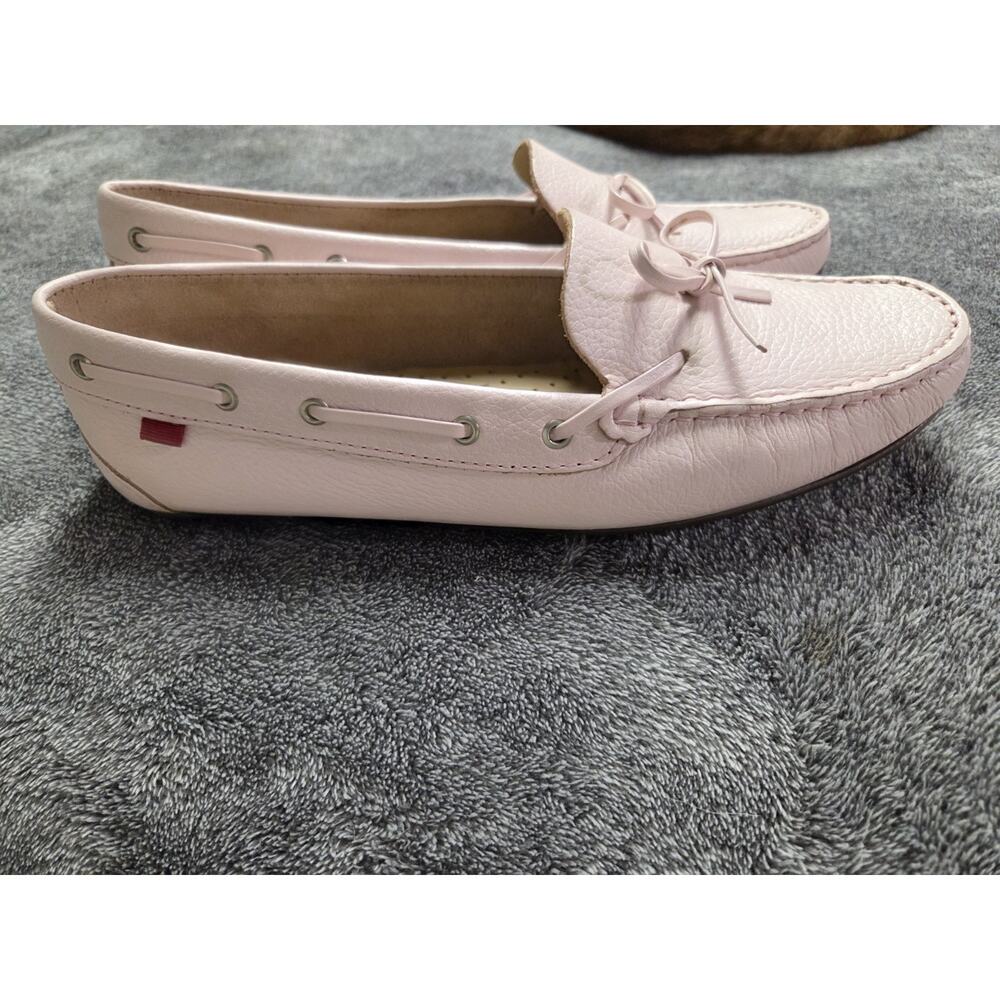 Marc Joseph New York Blush Pink Flats Size 11 With Bow Detail - Picture 7 of 8
